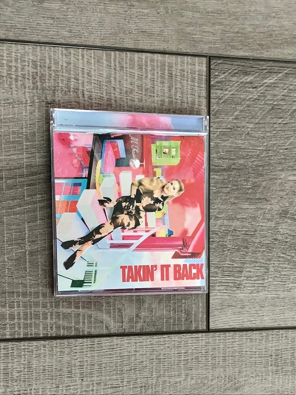 Epic Records Takin' It Back CD Pink & Red